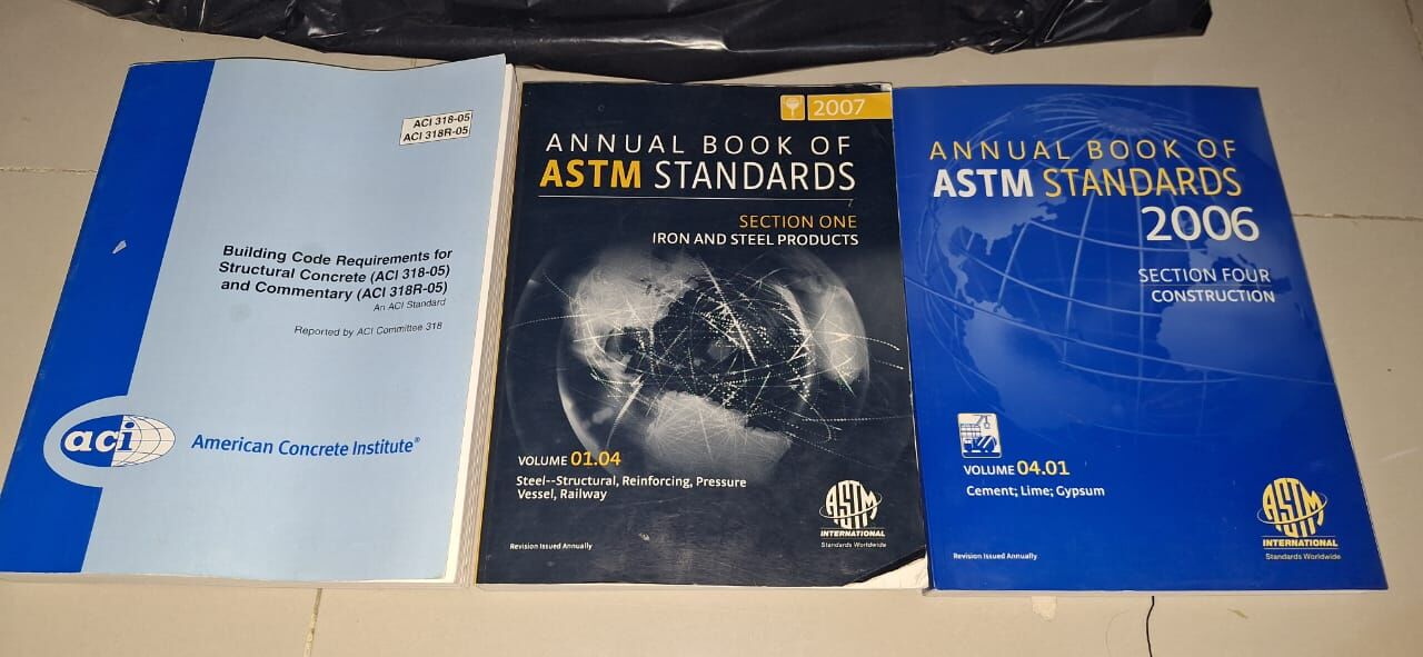 Hofuf, Books, SAR 300,  ASTM,ACI,AASHTO STANDARD BOOKS