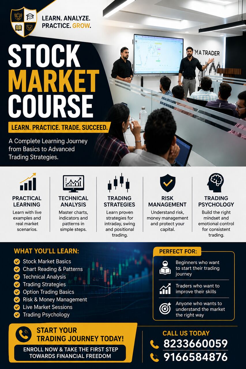 Jaipur, Financial, Stock Market Course For Practical Trading And Market Analysis