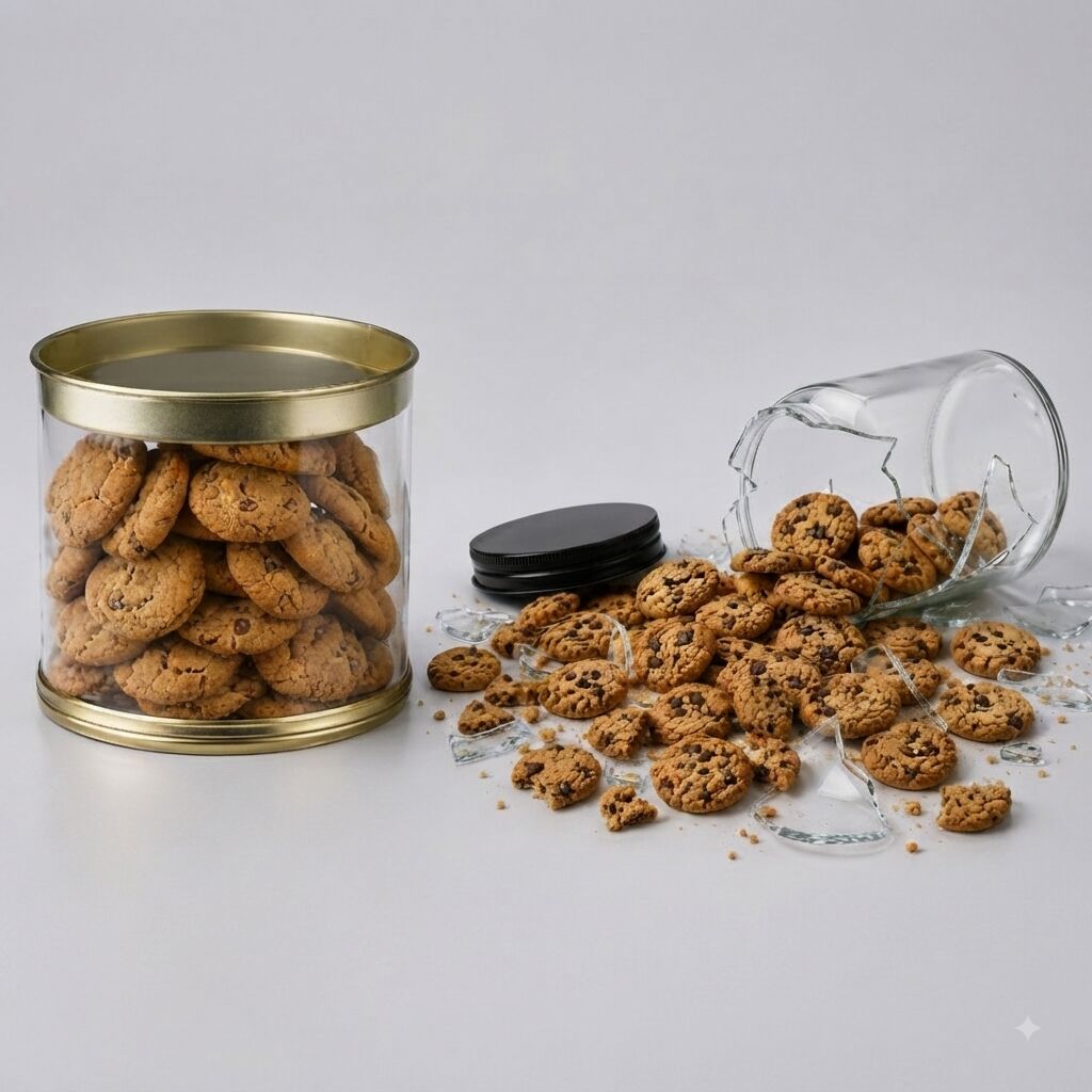 Noida, Business, 400 Ml Clear Tin Jars Vs Glass Jars: A Smarter Packaging Choice For Home Bakers Who Want