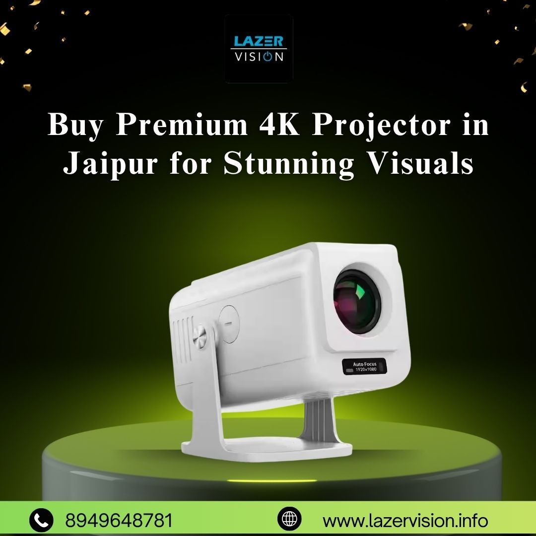 Jaipur, Electronics, INR 10000,  Buy Premium 4K Projector In Jaipur For Stunning Visuals