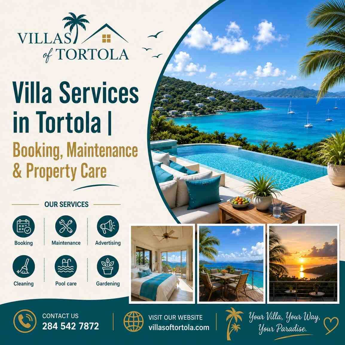 U.S. Virgin Islands, Travel, Complete Villa Services In Tortola | Booking, Maintenance & Property Care