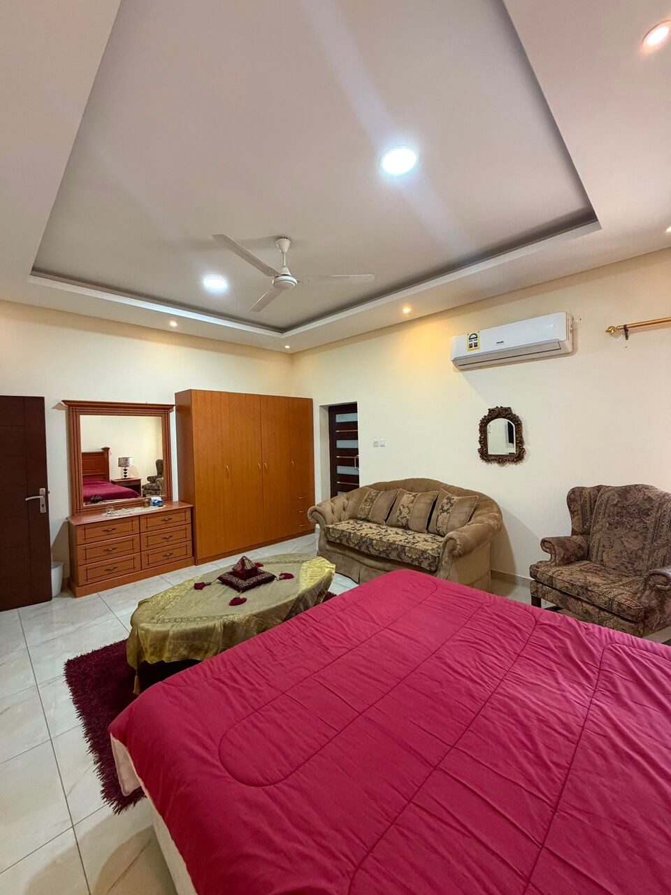 Tubli, Apartments, Flats, Houses & Villas, BHD 190/year,  1 BR,  Fully Furnished Studio Flat For Rent