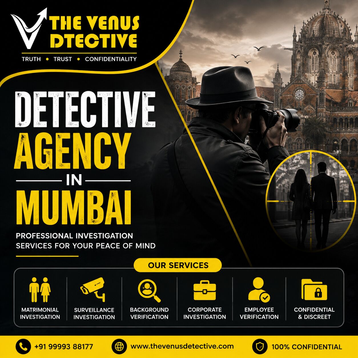 Mumbai, Legal, Detective Agency In Mumbai | Private & Female Detective Services
