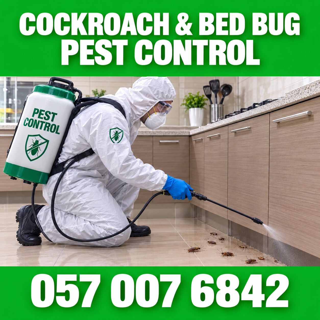 Al Shatea, Pest Control, 🟩🟩 COCKROACH & BED BUG CONTROL FOR HOMES | AL SHATEA KHOBAR | 057 007 6842 🟩🟩