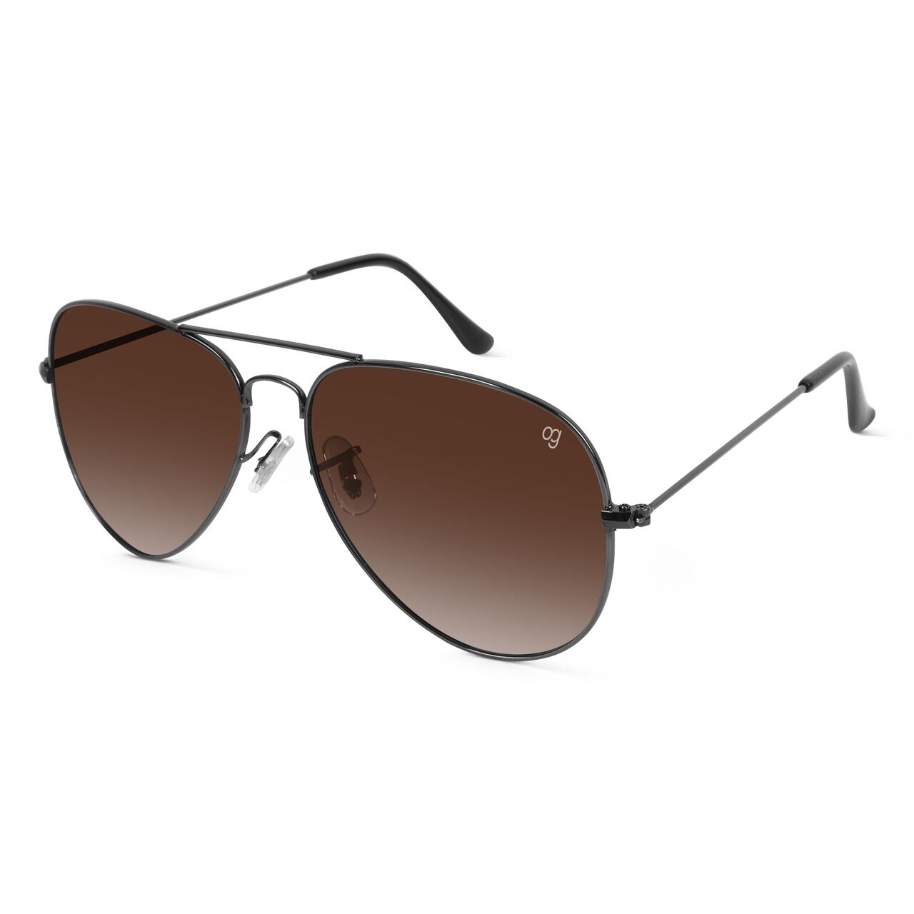 Mumbai, Fashion & Design, Buy Men&rsquo;s Black Aviator Sunglasses At Woggles