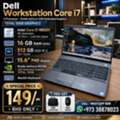BHD 149,  DELL Workstation Core I7 (H Processor) 2GB Graphic (Total 10 GB) 16GB Ram 15.6" Display
