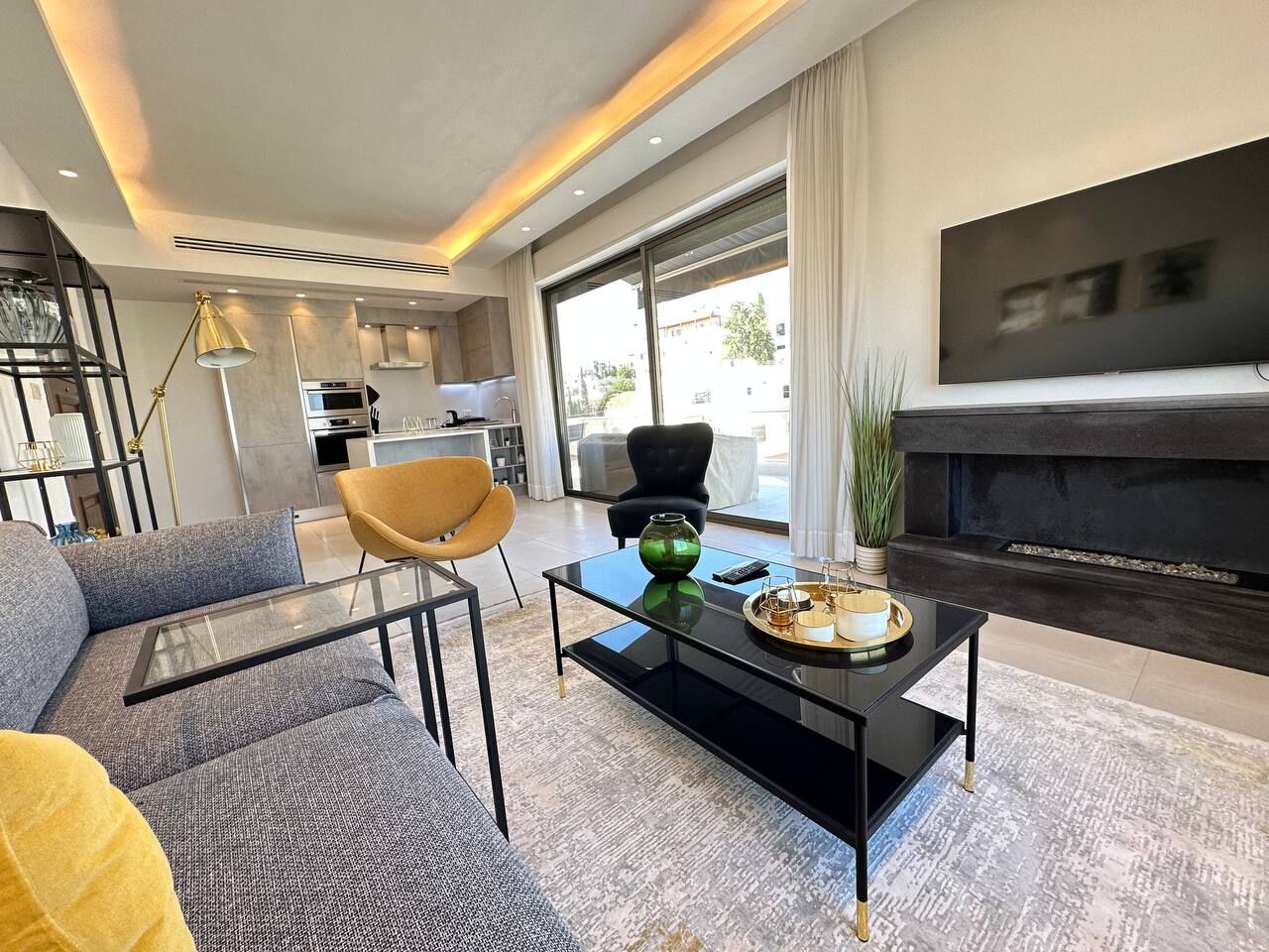 Abdoun, Apartments, Flats, Houses & Villas, JOD 12000/year,  Furnished,  1 BR,  Furnished Apartment For Rent | Abdoun