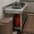 SAR 350,  Gas Cylinder Gas Stove And Steel Table
