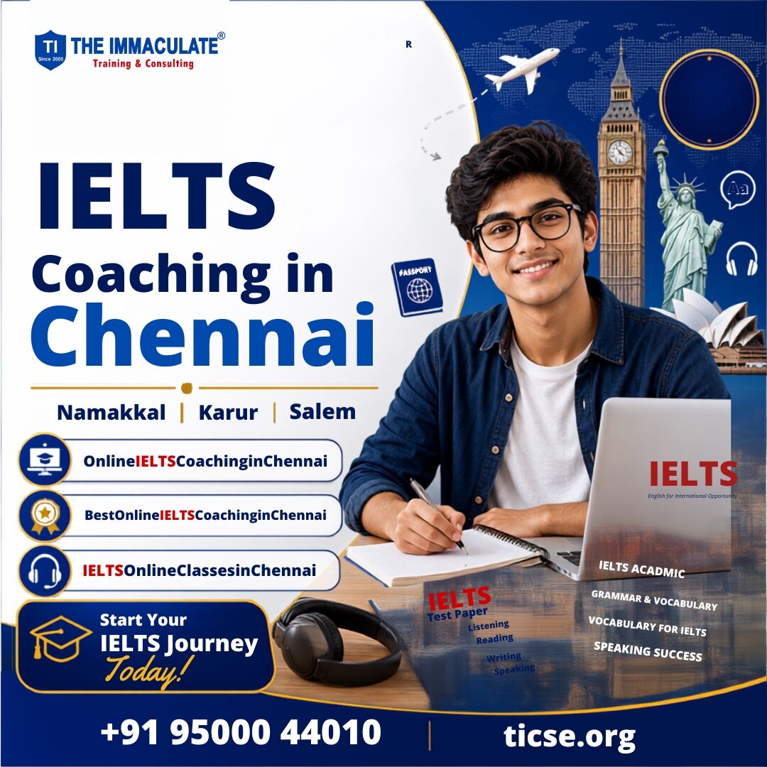 Chennai, Training, IELTS Coaching And English Training In Chennai