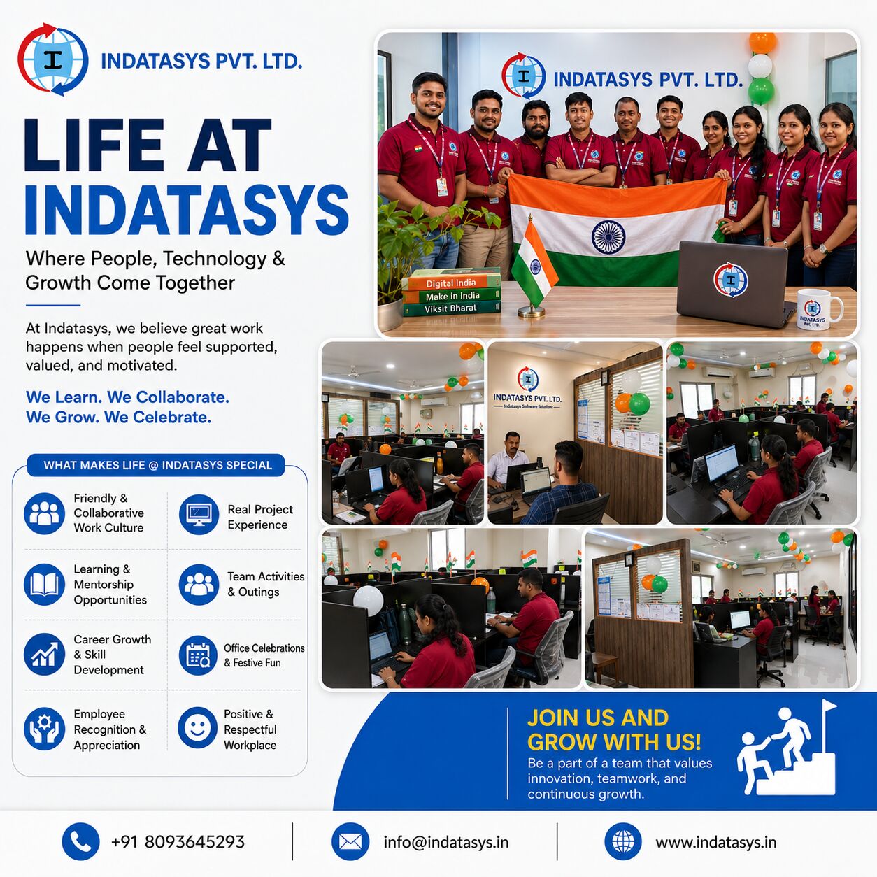 Bhubaneswar, Software Development, Life At Indatasys &ndash; A Supportive Workplace For Growth