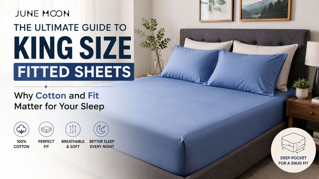 Kabul, Household Items, AFN 50,  King Size Fitted Sheet | Bed Sheets Cotton King Size | JuneMoon