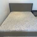BHD 55, Strong Double Bed With Side Table