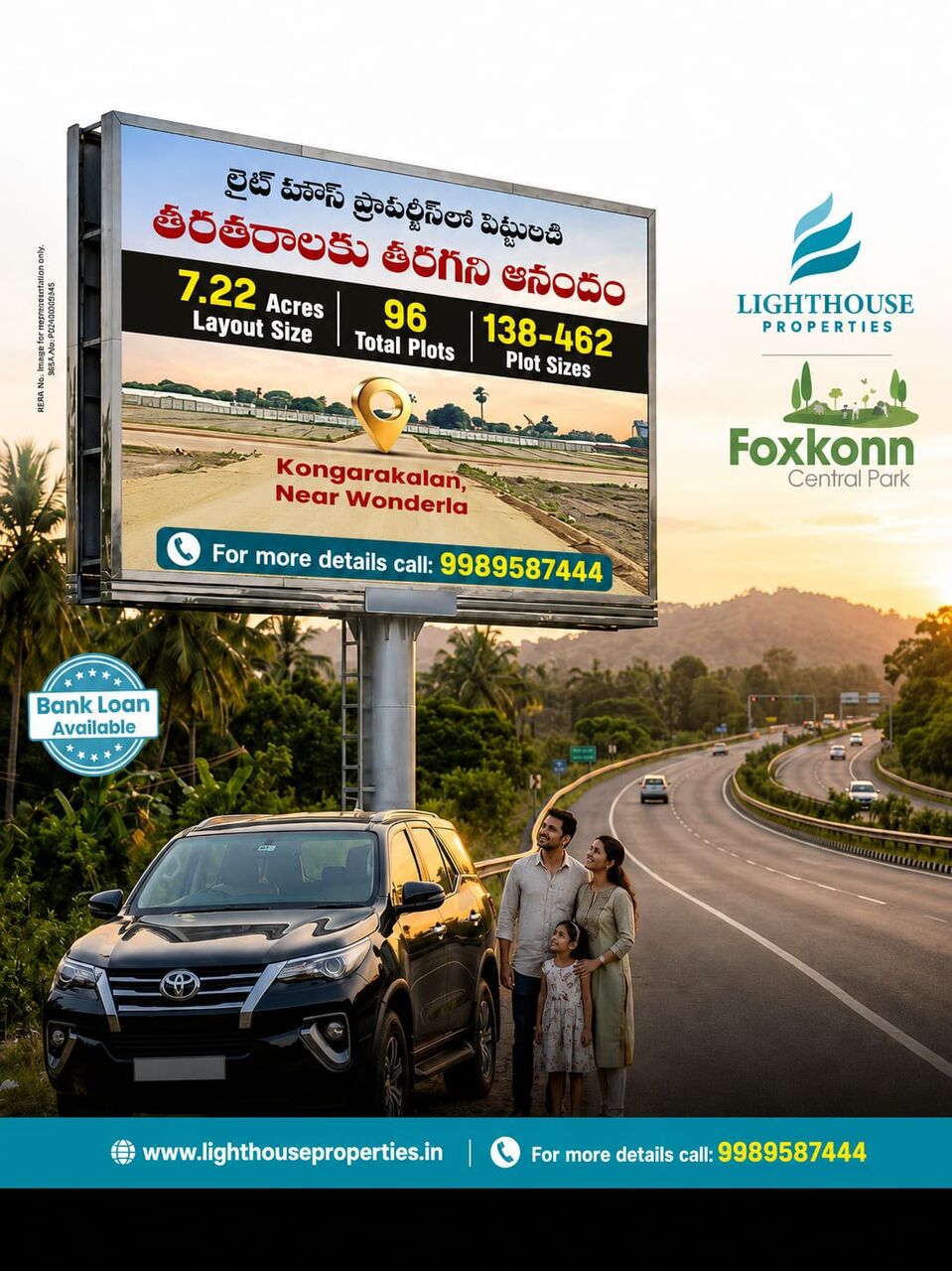 Hyderabad, Residential Plots, INR 35000,  195 Sq. Yard,  HMDA & RERA  APPROVED Open Plots For Sale @ Adibatla