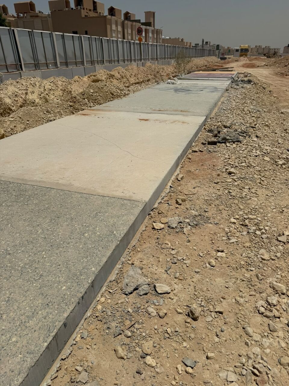 Al Aziziyah, Construction, صبة تيرازو صبة مروحة الخرسانة المطبوعة ال