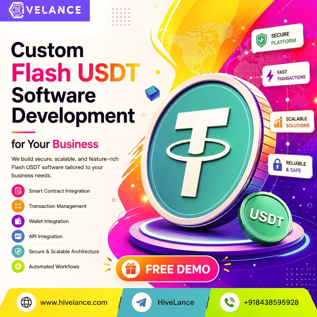 Brisbane, Software Development, Custom Flash USDT Software Development For Your Business