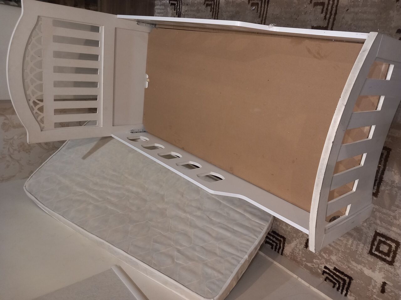 Al Urayja, Baby & Kid Stuff, SAR 200,  Kids’ Bed With Mattress For Sale – Excellent Condition 🛏️