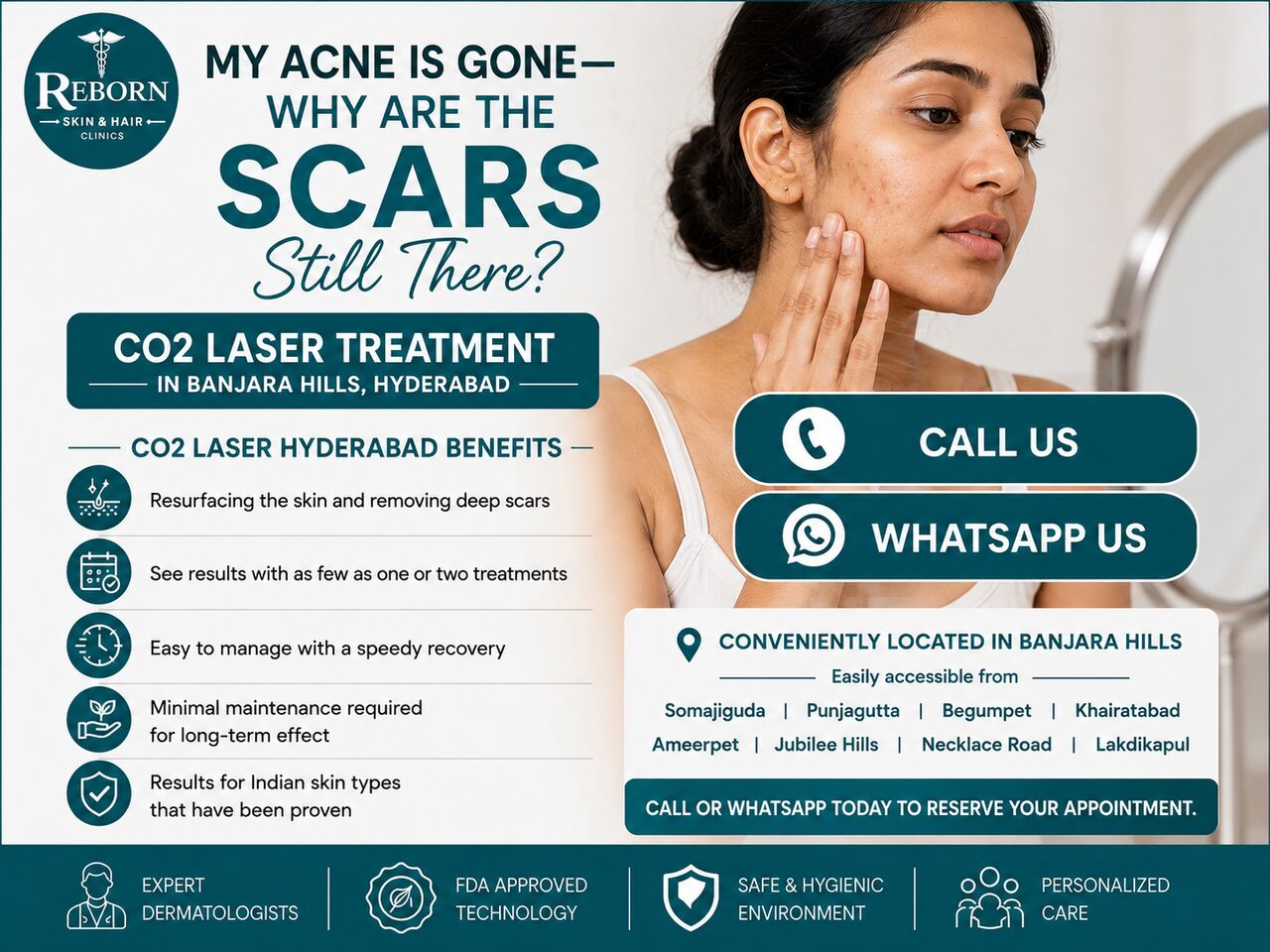 Hyderabad, Health & Beauty Items, INR 4000,  Dermatologist-Guided CO2 Laser Treatment In Banjara Hills