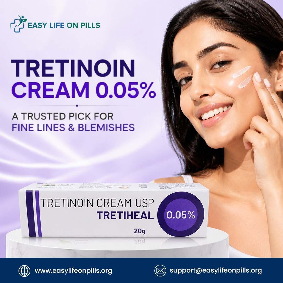 New York, Health & Beauty Items, USD 40,  Tretinoin Cream 0.05% &ndash; A Trusted Pick For Fine Lines & Blemishes