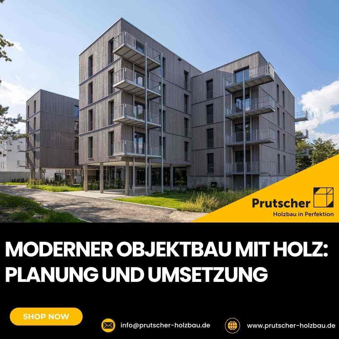 Berlin, Construction, Moderner Objektbau Mit Holz: Planung Und Umsetzung