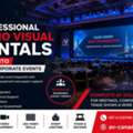 Professional Audio Visual Rentals Toronto For Corporate Events