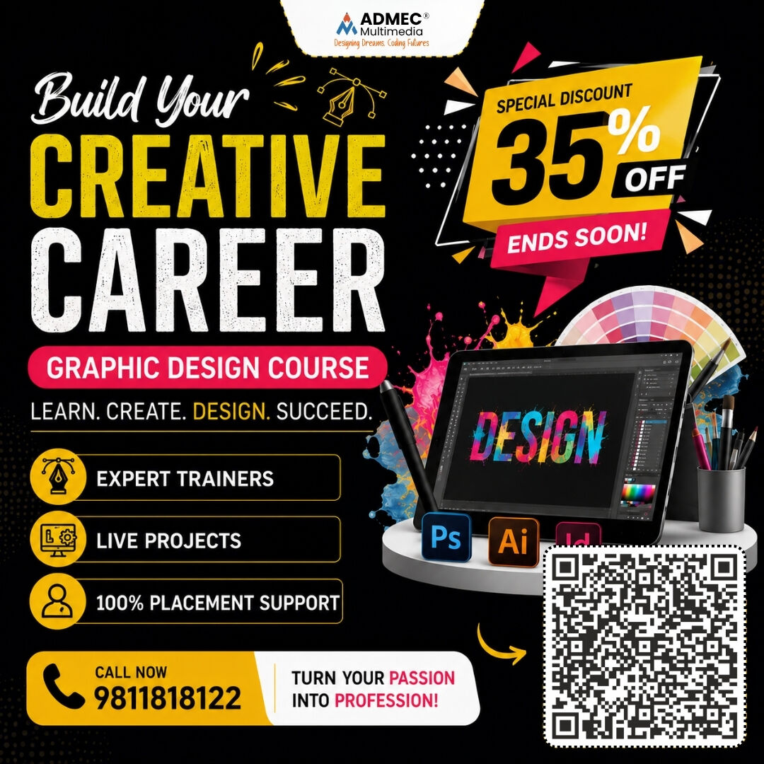 New Delhi, Education, Build Your Creative Career, Learn Graphic Design
