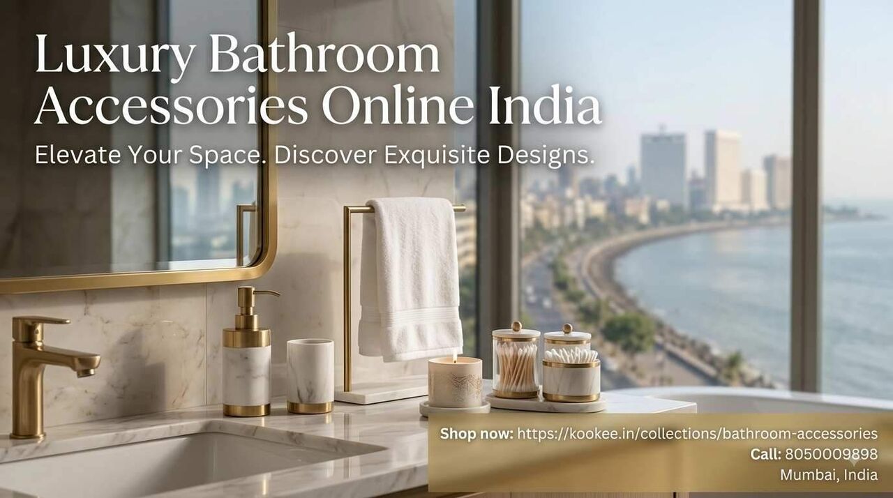 Mumbai, Household Items, INR 495,  What Are The Best Luxury Bathroom Accessories Available Online?