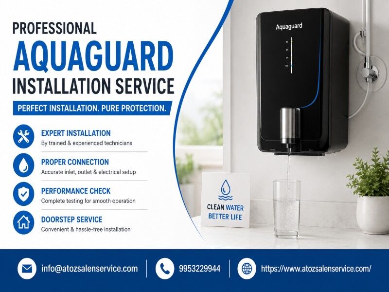 Gurgaon, Appliance Repair, Expert Aquaguard Installation Service In Gurgaon For RO Setup
