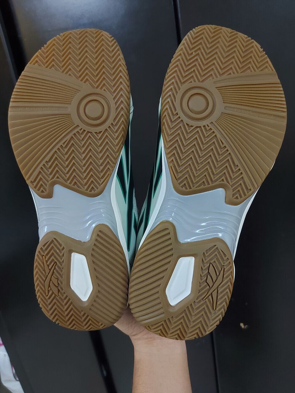 Jubail, Sporting Goods, SAR 180,  Original Reebook Non Marking Shoes For Badminton, Volleyball And Indoor Court