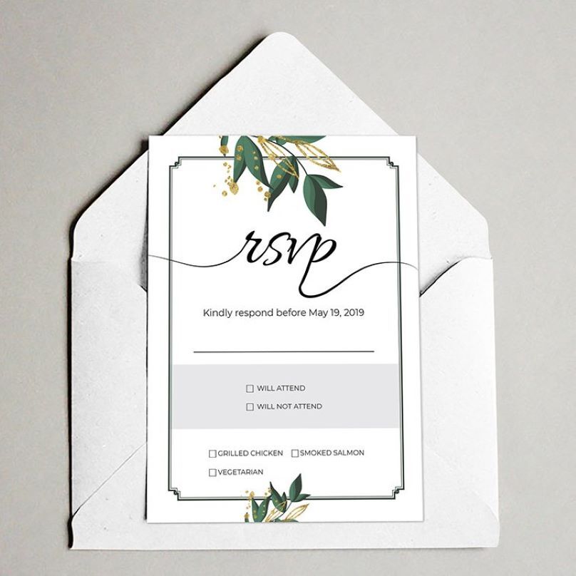 Los Angeles, Printing, Print Custom Flat Invitation Cards From PrintMagic