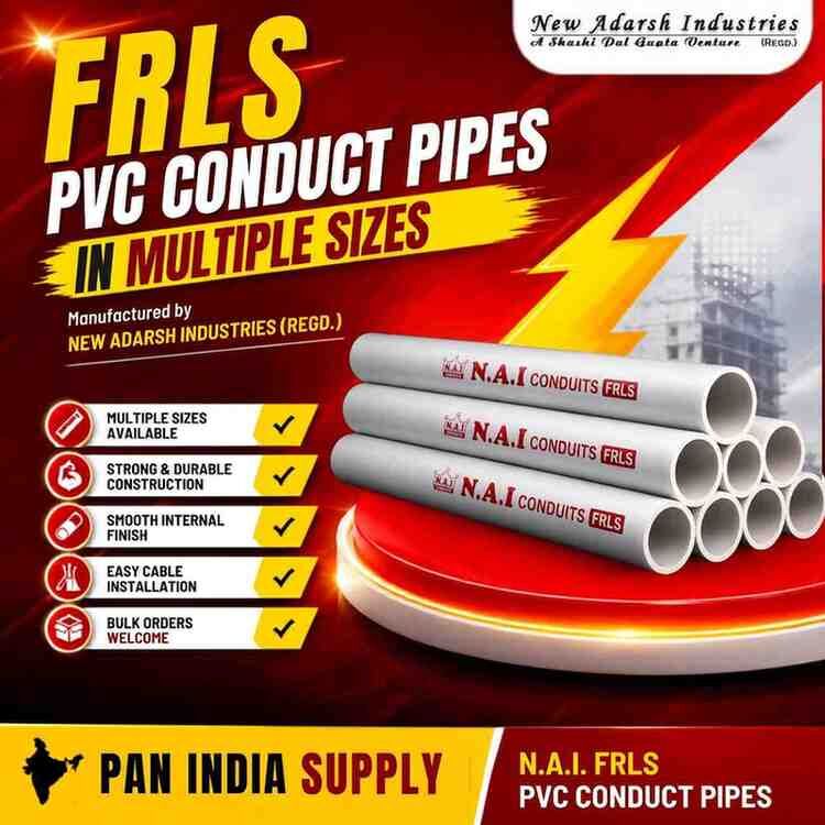 Bangalore, Materials, CONDUIT PIPE MANUFACTURER & BULK SUPPLIER  | New Adarsh Industries (Regd.) | (Gupta Pipes)