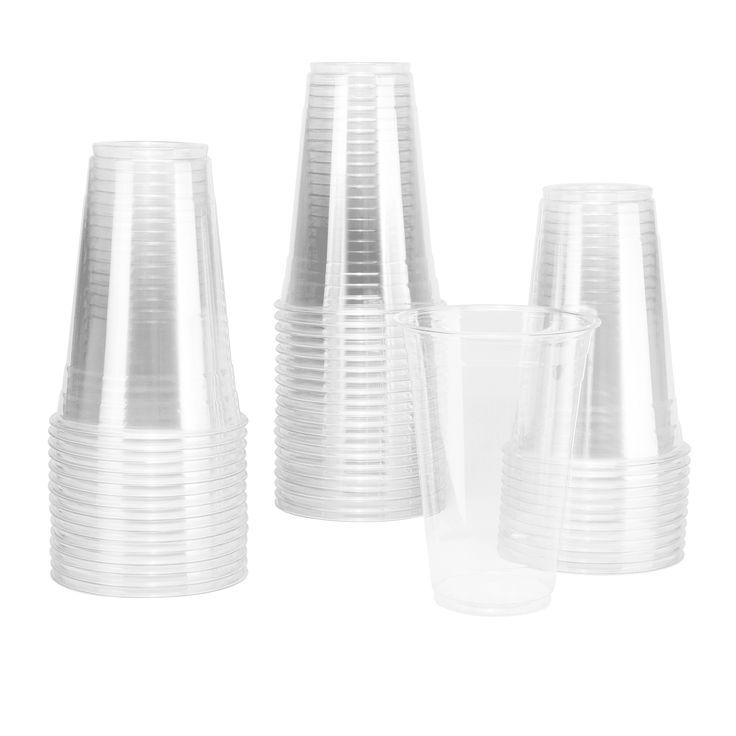 New York, Food & Drink, Affordable 16 Oz Plastic Cups With Lid For Daily Use