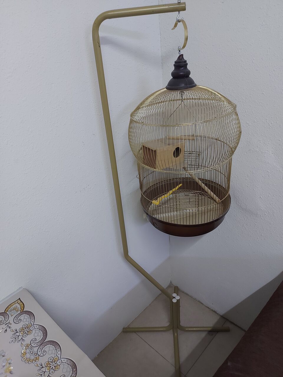 Jubail, Pet Supplies, SAR 150,  Golden Bird Cage With Stand, Cat Litter Box For Sale