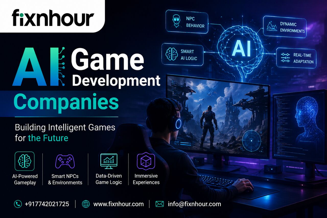 Jaipur, Software Development, AI Game Development Companies
