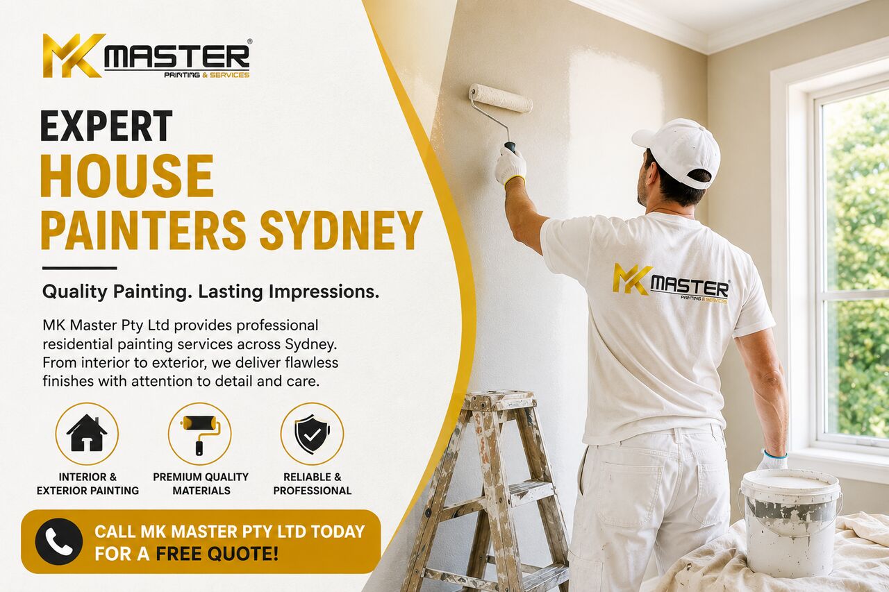 Sydney, Construction, House Painters Sydney For Quality Home Finishes | MK Master Pty Ltd