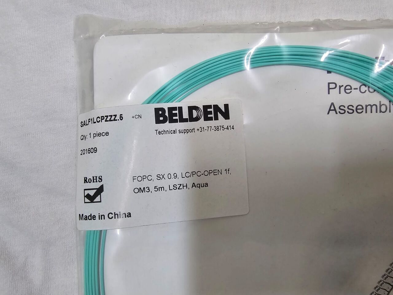 Khobar, Computers, SAR 6,  BELDEN Pigtail &ndash; OM3 LC Type (5 Meter)