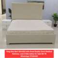 BHD 70,  ✅️ King Size Bed With Good Quality Semi Medical Mattress & Side Table For Sale