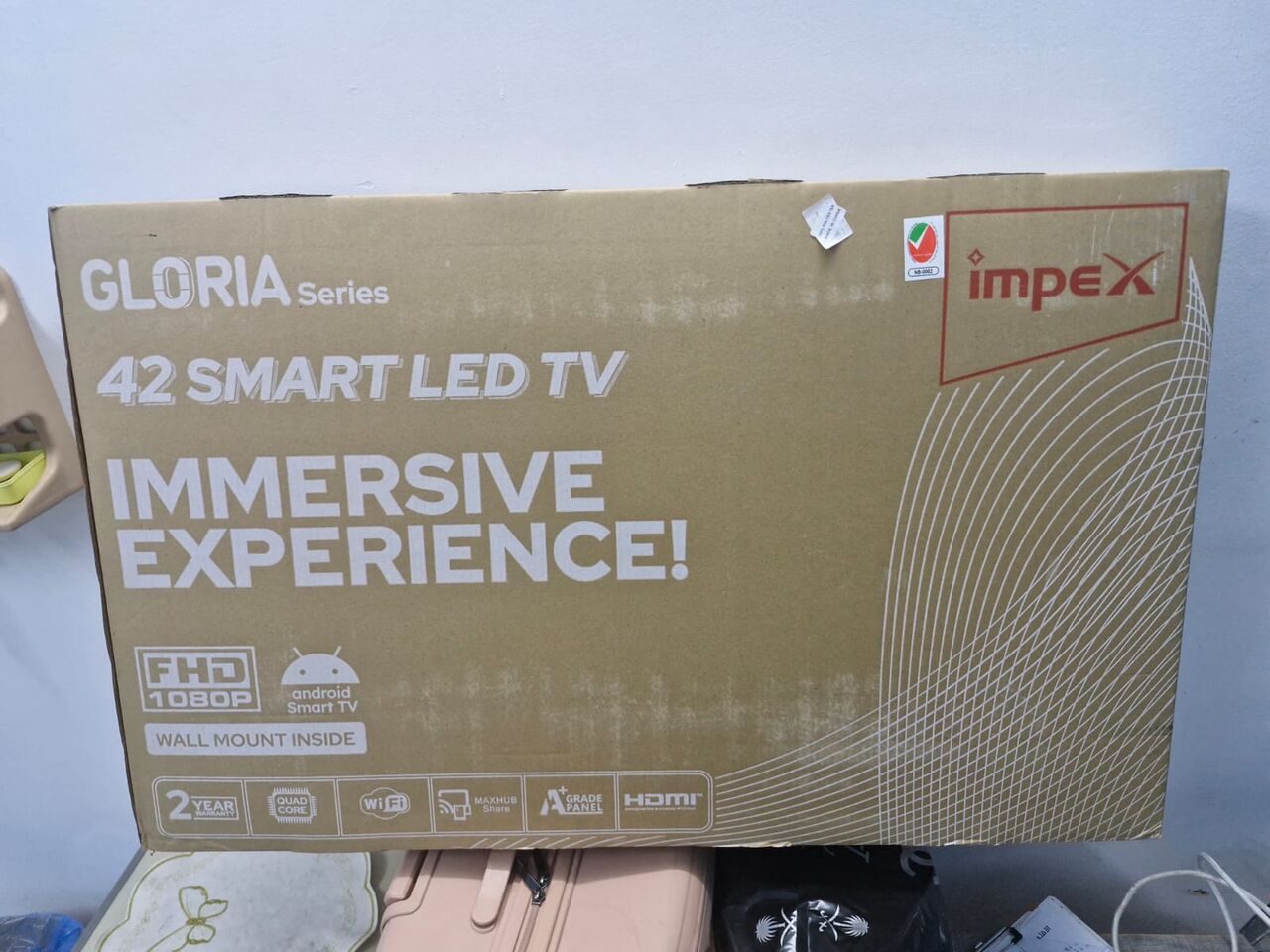 Jeddah, Appliances, SAR 450,  Impex 42 Inch Smart Led Tv 3 Months Used