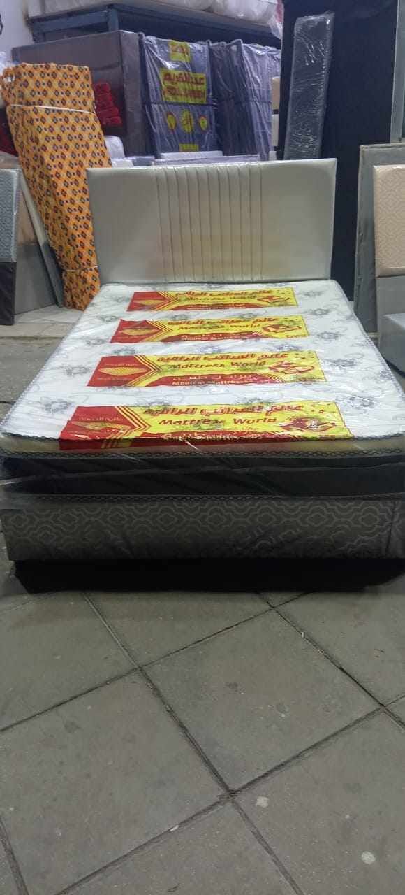 Al Rabwah, Furniture, SAR 500,  Queen Size Bed Frame And Mattress