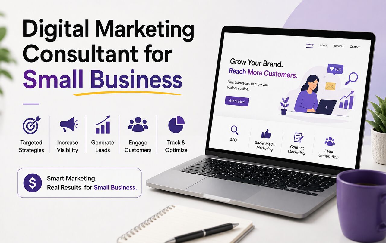 London, Business, Digital Marketing Consultant For Small Business