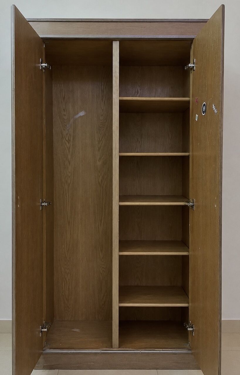 Riyadh, Furniture, SAR 150,  2doors Closet 5 Shelves Used For About 2 Years