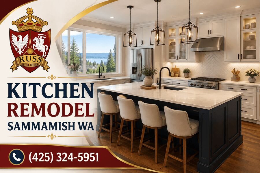 New York, Construction, Kitchen Remodel Sammamish &ndash; Transform Your Kitchen With RussBuilders