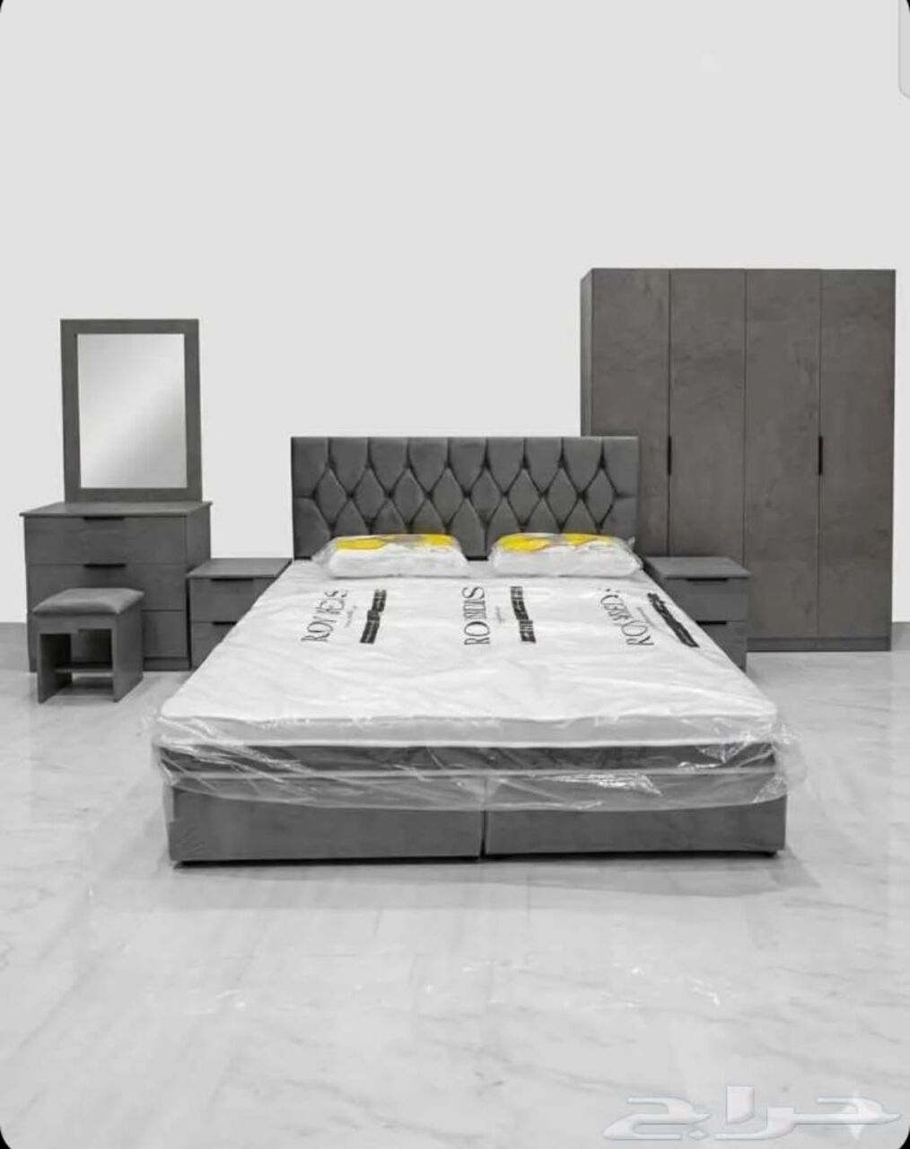 Jeddah, Furniture, SAR 1,  New Best Quality Bedroom Set And Medium Size Bed Frame Available