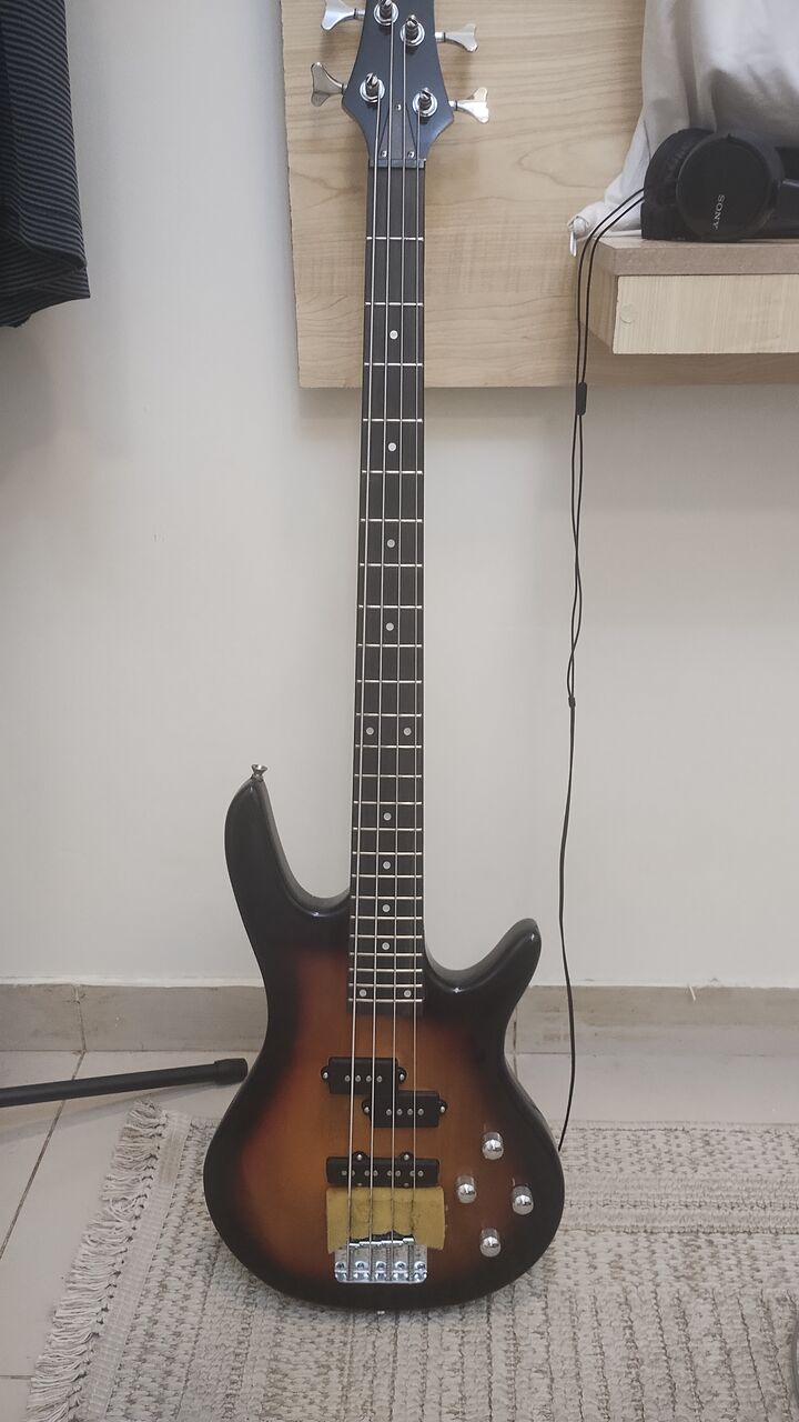 Riyadh, Musical Instruments, SAR 350,  Bass - Unistar IB4BS - Sunburst