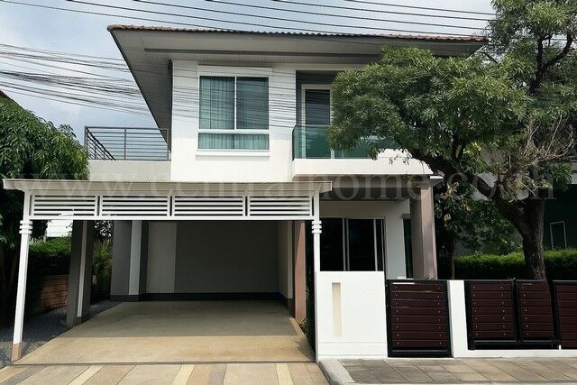 Bangkok, Real Estate For Sale, THB 4050000,  3 BR,  53 Sq. Feet,  Special Price For Single House, Habitia Bond Ratchaphruek, Main Road, Fully Furnished.