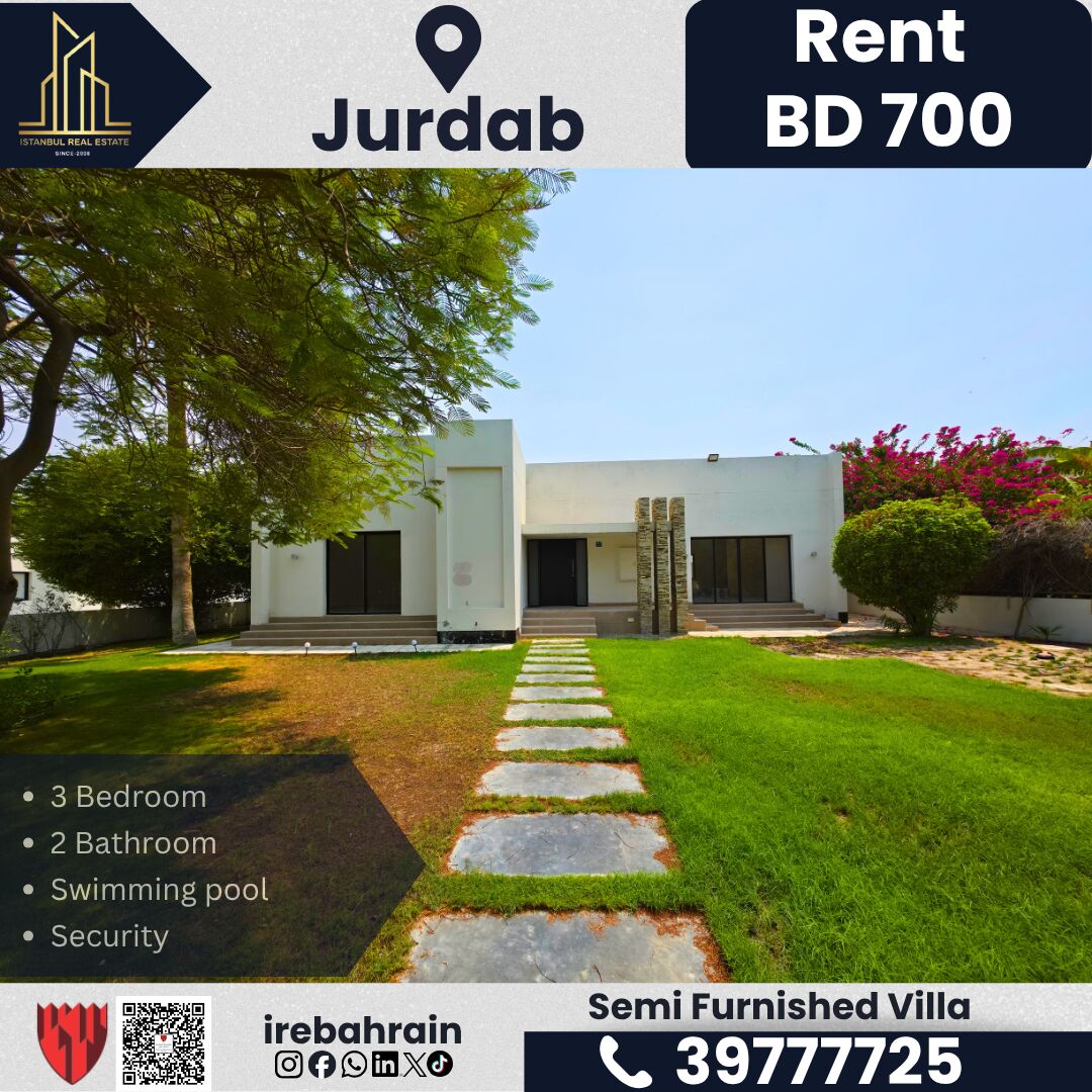 Isa Town, Villas, BHD 700,  Furnished,  Semi-Furnished Villa For Rent &ndash; Jurdab | BD 700/-