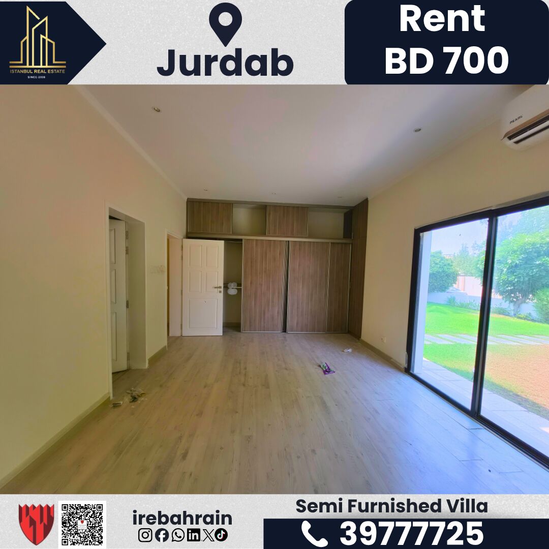 Isa Town, Villas, BHD 700,  Furnished,  Semi-Furnished Villa For Rent &ndash; Jurdab | BD 700/-