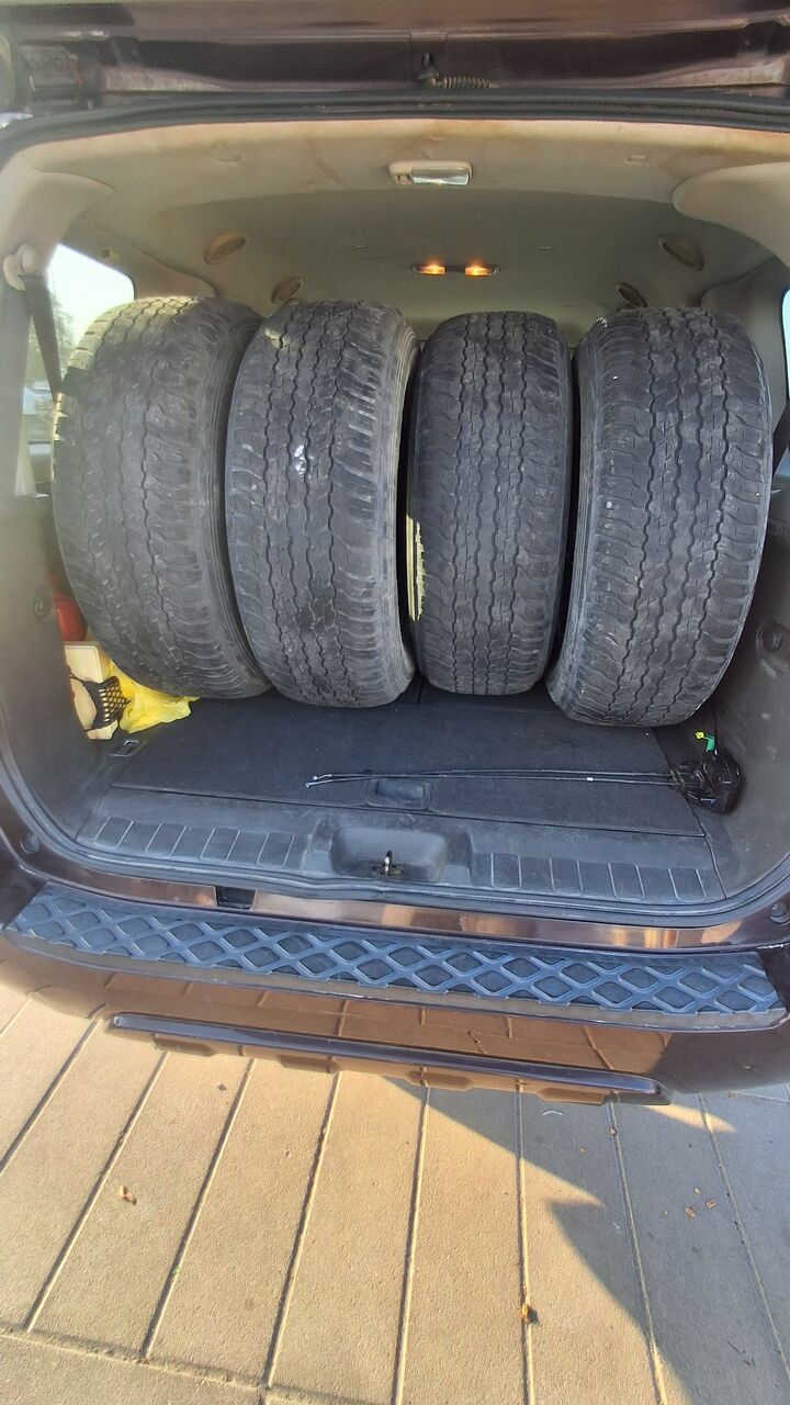 Jubail, Vehicles, Cars & Trucks , SAR 600,  DUNLOP AT TYRES 265/65 R17,  2024,  4000 KM,  TYRES FOR SALE R17 DUNLOP