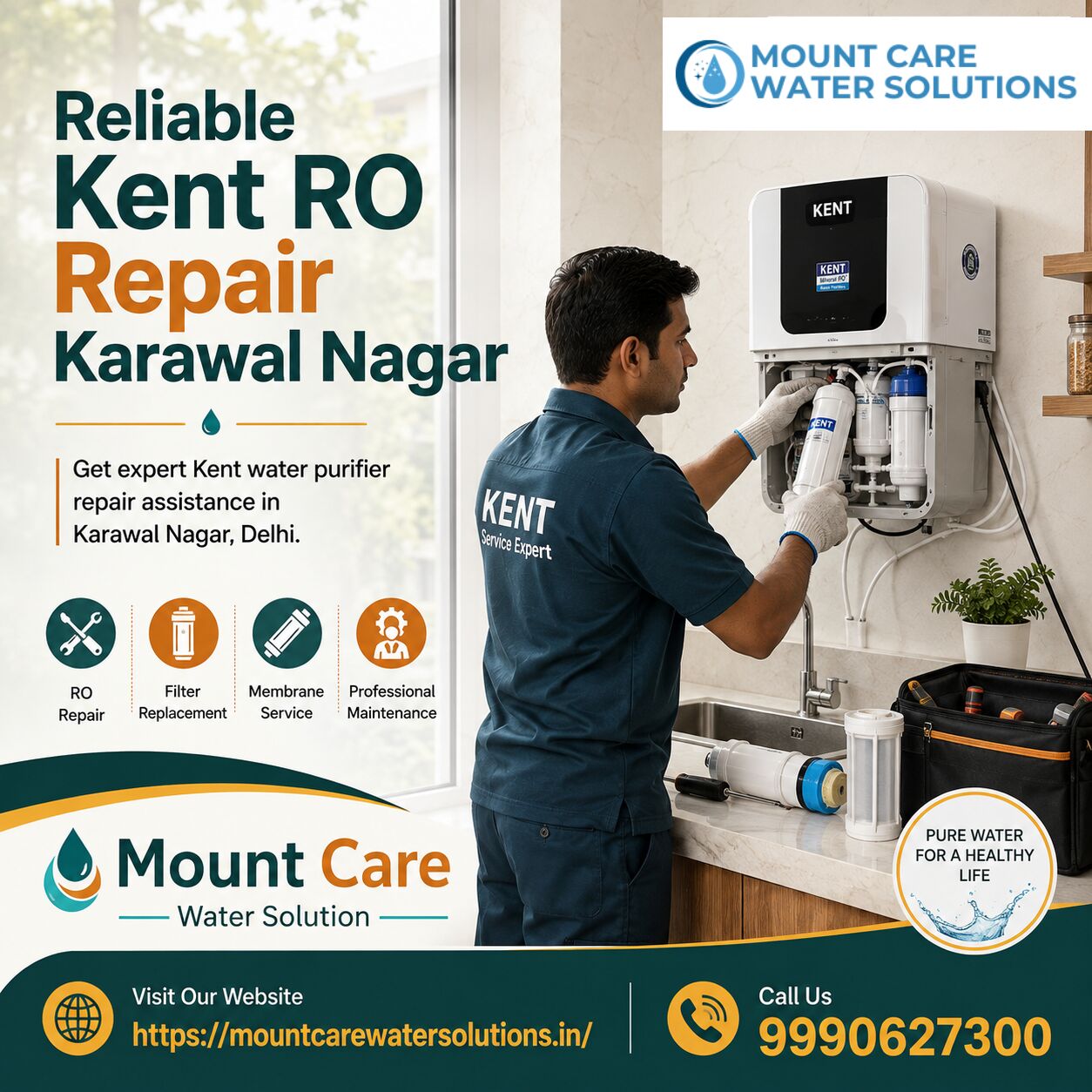 Mumbai, Household, Reliable Kent RO Repair Karawal Nagar