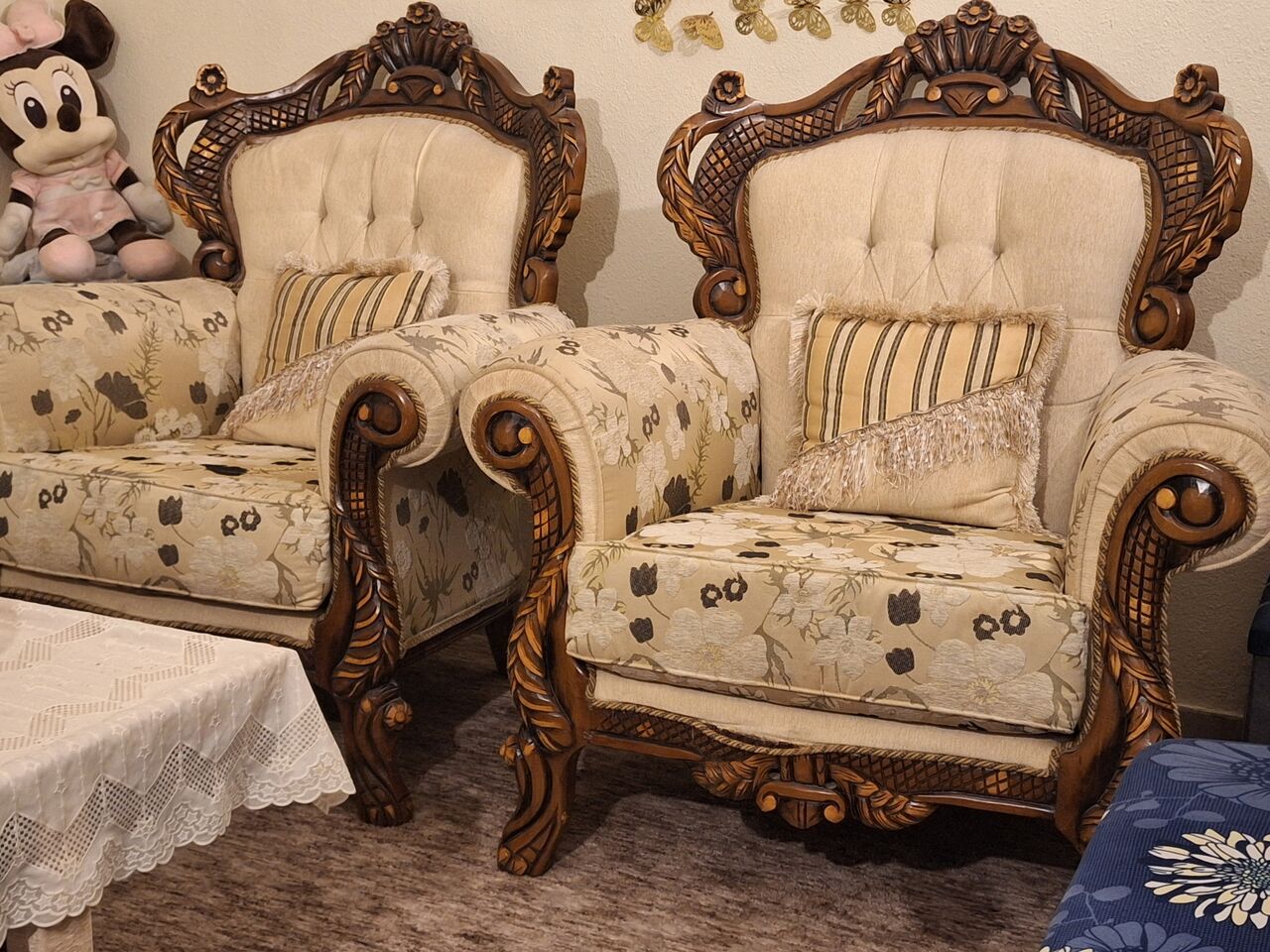 Al Jubail Al Balad, Furniture, SAR 1050,  7 Seater Sofa In Excellent Condition For Sale
