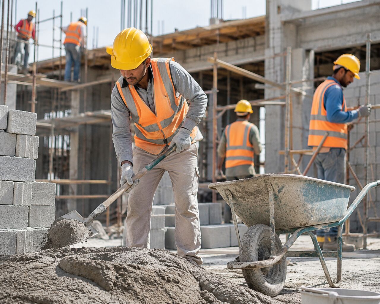 Riyadh, Jobs, Construction Helper